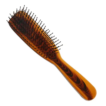 Šukuosenos Su Plaukų Combss Gynybos Statinės Elektros Tiesių Plaukų Šukos Nailono Dantų Masažo hairbrush Galvos Šukuosena