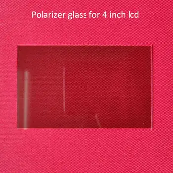 šilumos izoliavimo stiklo poliarizuotos šviesos reguliatorius stiklo 96*60*1.2 mm, 4 colių lcd mini led projektorių remontas dalis Unic UC40 UC46 Rigal