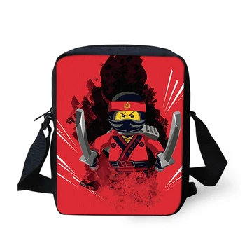 Žaidimas Ninja Petį Krepšys Berniukai Crossbody mokyklinės prekės, mokyklinės prekės, Pirkinių Krepšiai Mochila Infantil