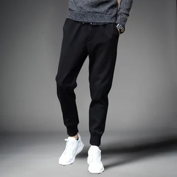 Žiemos Šiltas Sweatpants Vyrų Streetwear Kelnės Atsitiktinis, Kietas Gatvės Kelnės Vyrams Jogger 5xl Raišteliu Kelnės